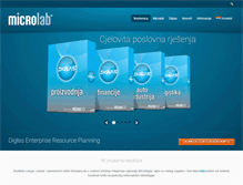 Tablet Screenshot of microlab.hr